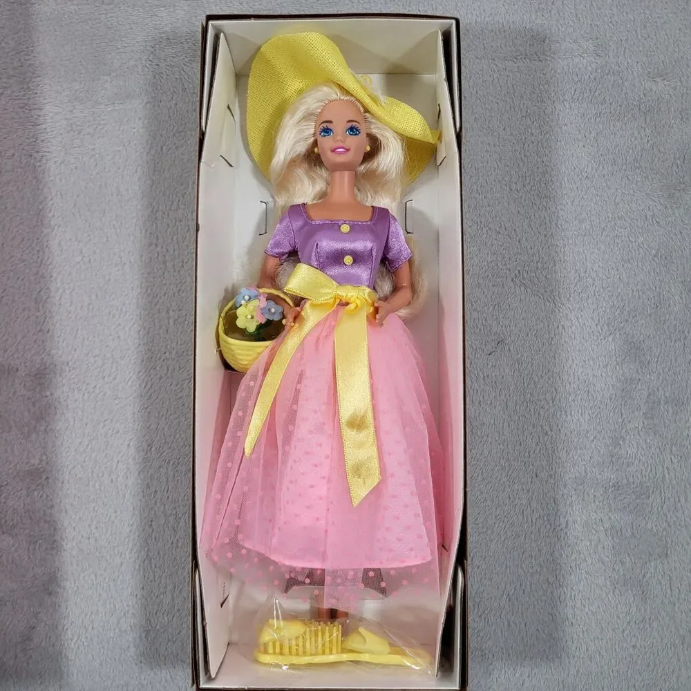 Vintage 1990s Barbie Doll Lot Spring Blossom Avon Disney Belle Applause BATB NIB